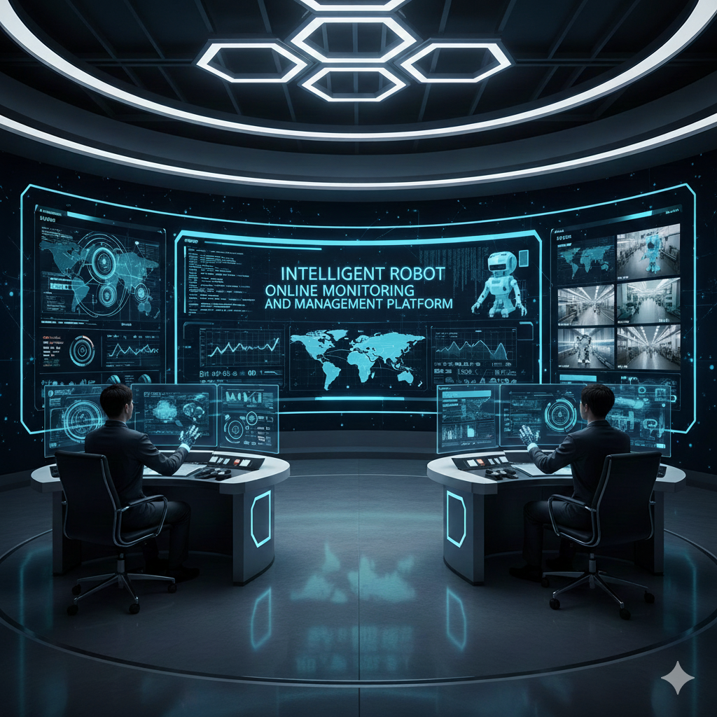 智能機器人線上監控管理平台